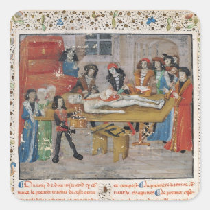 Sticker Carré Cours de dissection Faculté de médecine