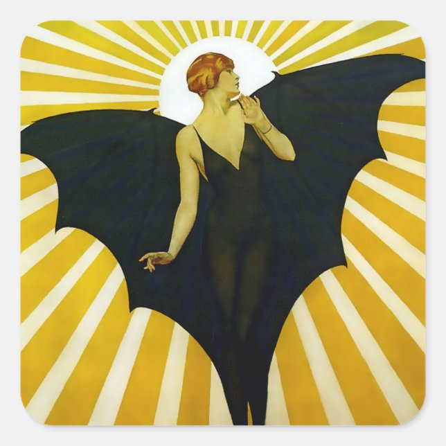 Sticker Carré Couverture de magazine Coles Phillips Sunburst (Devant)