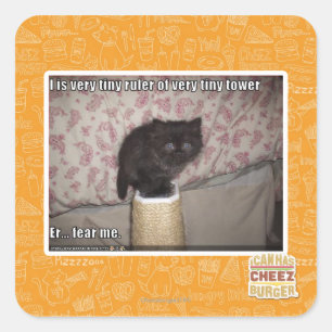 Sticker Carré Craignez-moi