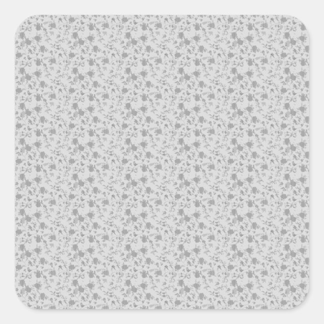 Sticker Carré Création de maillage Cinquante (Devant)