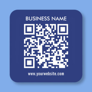 Sticker Carré Créer un code QR instantanément Design simple mode