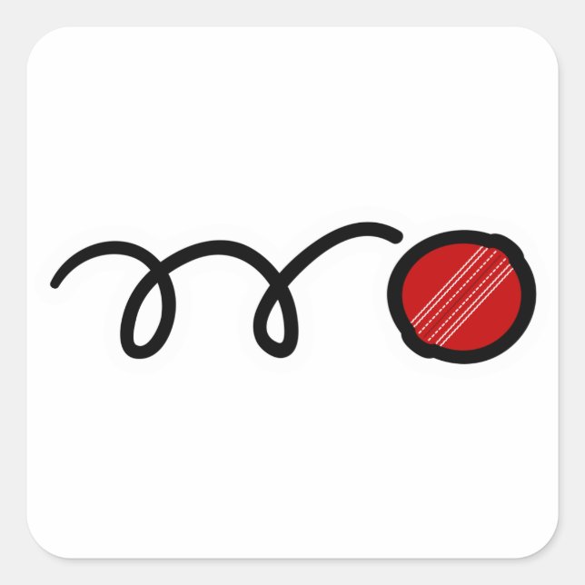 Sticker Carré Cricket (Devant)