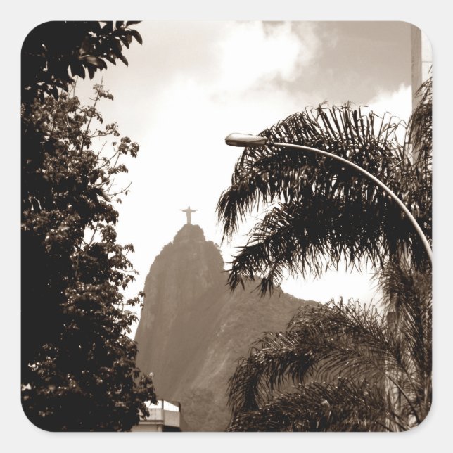 Sticker Carré Cristo da Rua (Devant)