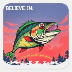Sticker Carré Croire aux merveilles de la nature