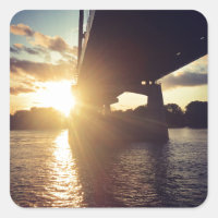 croisière au coucher du soleil sur le fleuve missi