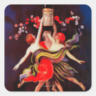 Sticker Carré Cru PosterEurope de Ramos Pinto