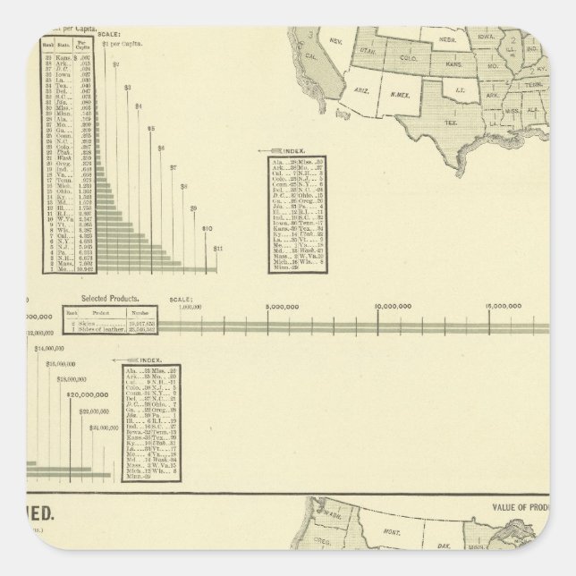 Sticker Carré Cuir (Devant)