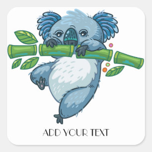 Sticker Carré Cuisines de Koala