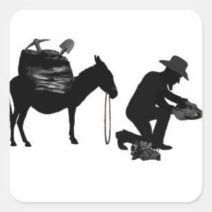 STICKER CARRÉ CUISSON POUR L'OR