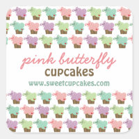 Cupcakes Whimsical Tree Butterflies Sweet Birthday