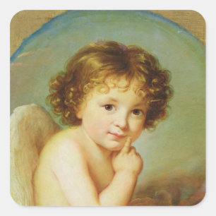 Sticker Carré Cupidé