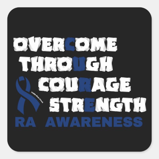 STICKER CARRÉ CURE...RA (Devant)