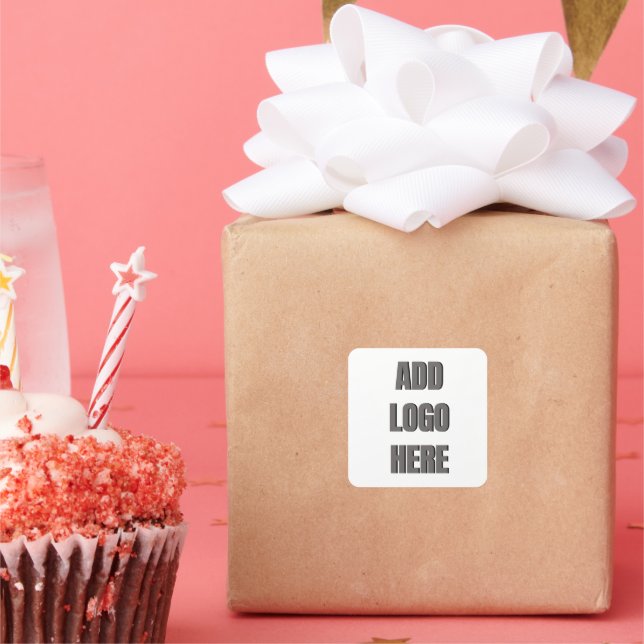 Sticker Carré Customisez vous-même (Fête)