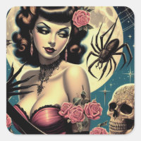 Cute fille Goth Vintage
