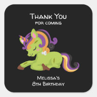 Cute Frankenstein Unicorn Halloween Anniversaire
