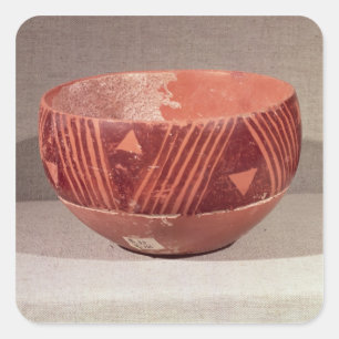 Sticker Carré Cuvette avec le motif triangulaire, de Banpu,