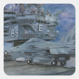 STICKER CARRÉ CVN-65