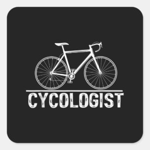 Sticker Carré Cycliste cycliste cycliste cycliste cycliste cycli