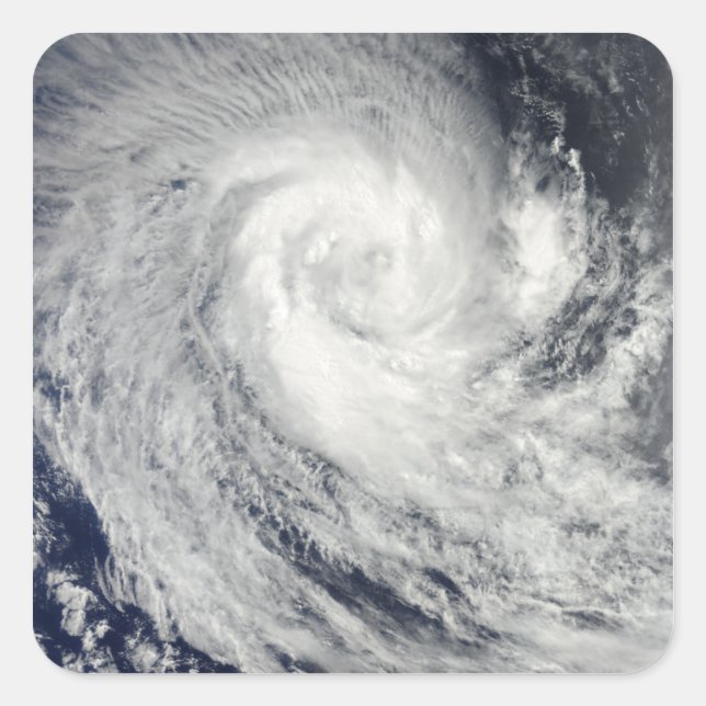 Sticker Carré Cyclone tropical Imani (Devant)