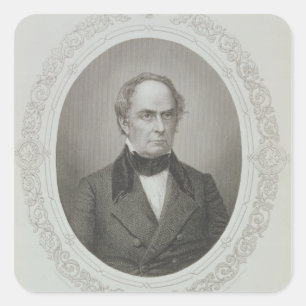 Sticker Carré Daniel Webster