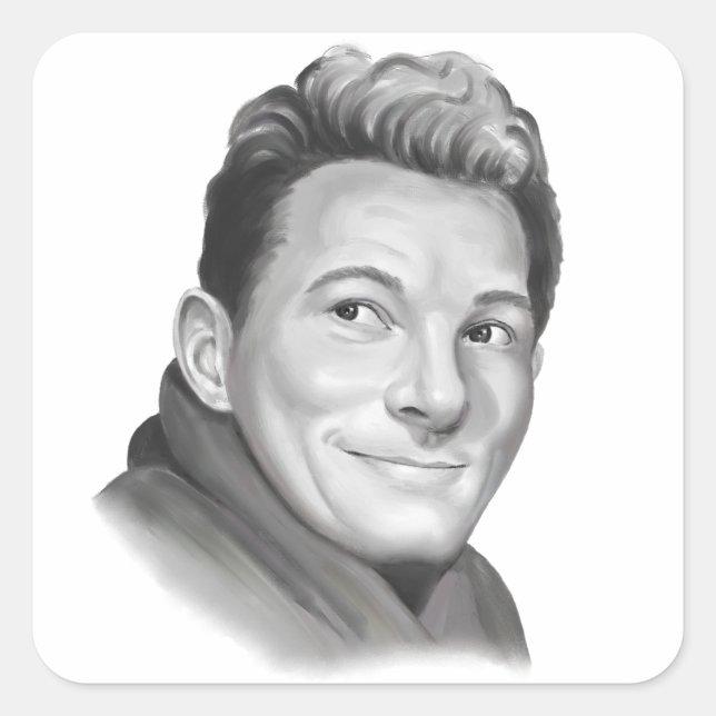 Sticker Carré Danny Kaye (Devant)