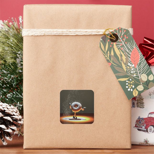 Sticker Carré Danser Sur Scène (Créateur téléchargé)