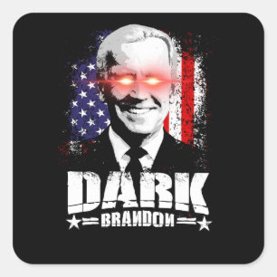 Sticker Carré Dark Brandon