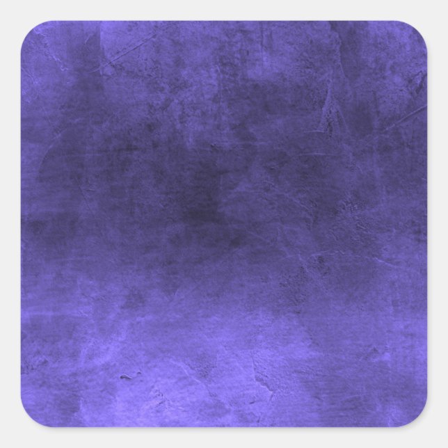 Sticker Carré Dark Grunge - Indigo (Devant)