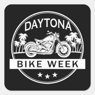 Sticker Carré Daytona Moto Week