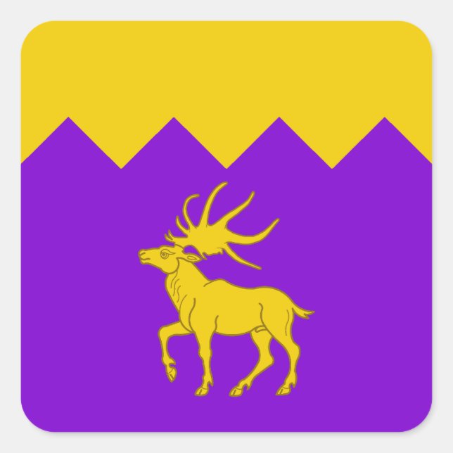 Sticker Carré de badge de populace SCA Arn (Devant)