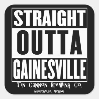 Sticker Carré de Gainesville droit