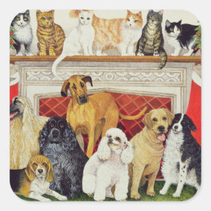 Sticker Carré De grandes attentes