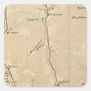 Sticker Carré De New York à Stratford 1