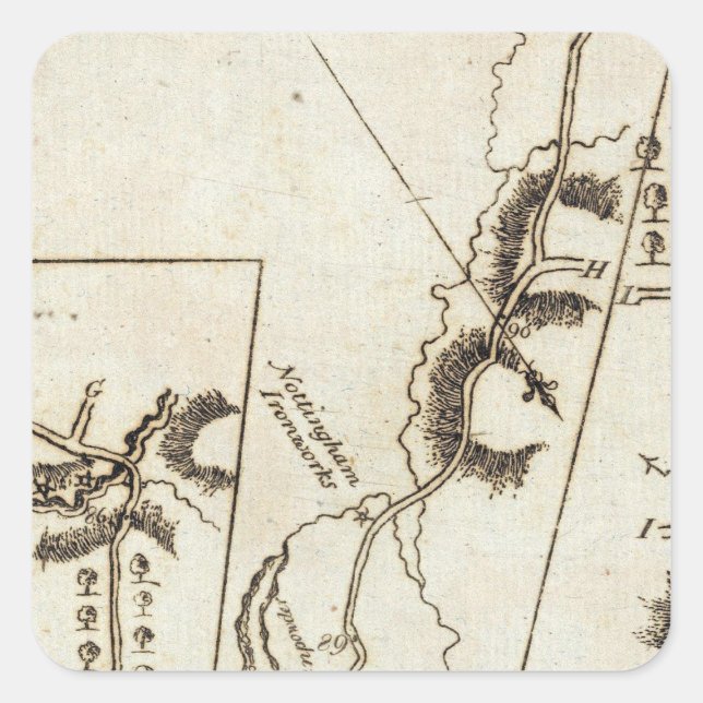 Sticker Carré De Philadelphie à Annapolis Md 58 (Devant)