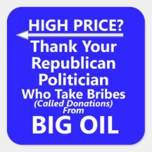 Sticker Carré de pompe à gaz à grande huile