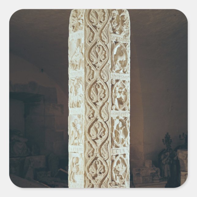 Sticker Carré de Saison', pilier représentant (Devant)