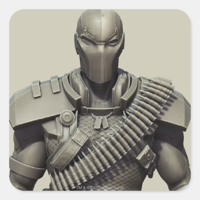 Sticker Carré Décès (Devant)