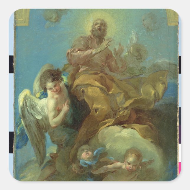 Sticker Carré Déclaration de Saint-Isidor (Devant)