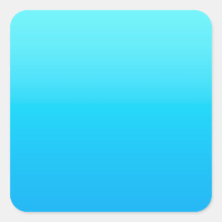 Sticker Carré dégradé de couleur bleu