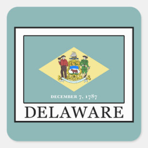 Sticker Carré Delaware