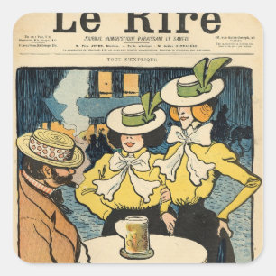 Sticker Carré Demi-soeurs