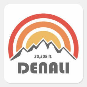 Sticker Carré Denali