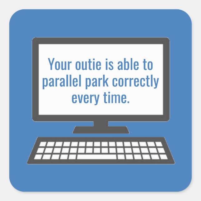 Sticker Carré Départ (Devant)