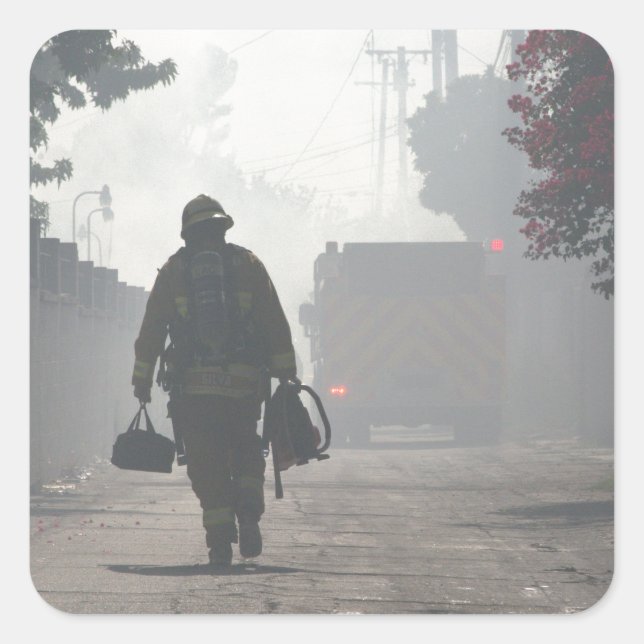 Sticker Carré des appels de service (Devant)