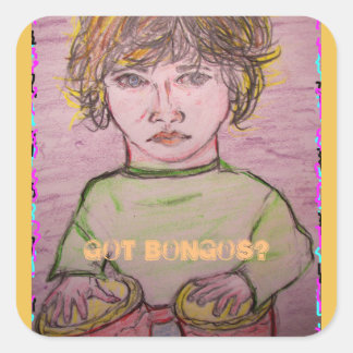 Sticker Carré des bongos ?