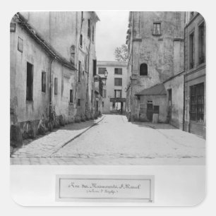 Sticker Carré DES Marmousets Saint-Marcel de rue