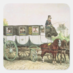 Sticker Carré DES Omnibus', de Generale d'entreprise