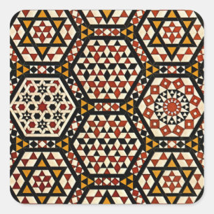 Sticker Carré Design arabe #12 à Emporio Moffa