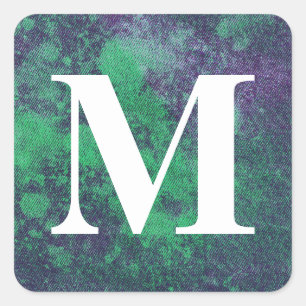 Sticker Carré Design Denim Washed #2 @ Emporio Moffa