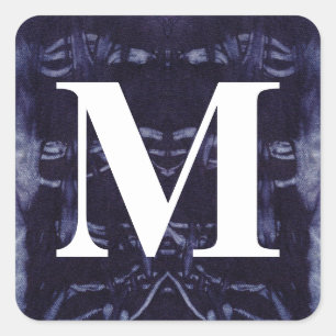 Sticker Carré Design Denim Washed #8 @ Emporio Moffa